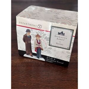 Department 56 Downton Abbey Lady and Gentleman friend village figures
